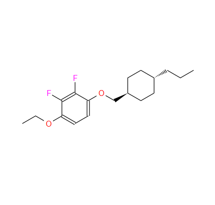 4-[(反式-4-丙基环己基)甲氧基]-2,3-二氟苯乙醚,1-Ethoxy-2,3-difluoro-4-[(trans-4-propylcyclohexyl)methoxy]benzene