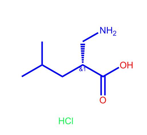 (R)-2-(氨基甲基)-4-甲基戊酸盐酸盐,(R)-2-(Aminomethyl)-4-methylpentanoicacidhydrochloride