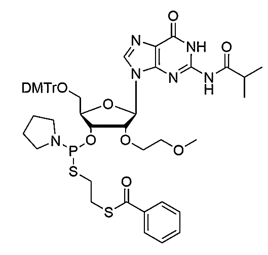 5'-DMT-2'-O-MOE-G(iBu)-3'-PS-Phosphoramidite,5'-DMT-2'-O-MOE-G(iBu)-3'-PS-Phosphoramidite