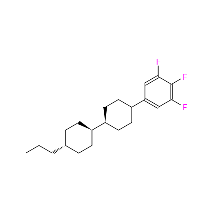 反式-4-(3,4,5-三氟苯基)-反式-4'-丙基联二环己烷,1,2,3-Trifluoro-5-[(trans,trans)-4'-propyl[1,1'-bicyclohexyl]-4-yl]benzene