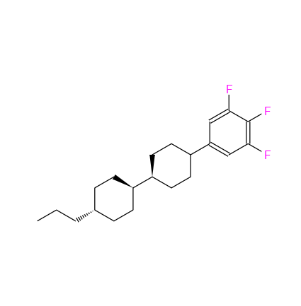 反式-4-(3,4,5-三氟苯基)-反式-4'-丙基聯(lián)二環(huán)己烷,1,2,3-Trifluoro-5-[(trans,trans)-4'-propyl[1,1'-bicyclohexyl]-4-yl]benzene