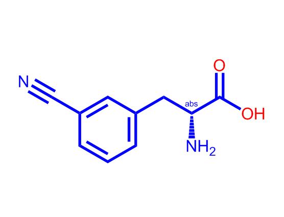 (R)-2-氨基-3-(3-氰基苯基)丙酸,(R)-2-Amino-3-(3-cyanophenyl)propanoicacid