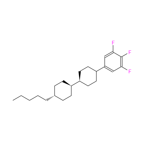 反,反-4'-戊基-4-(3,4,5-三氟苯基)双环己烷,3,4,5- Trifluoro -1-[ trans-4'-( trans-4''-pentylcyclohexyl) -cyclohexyl ]benzene
