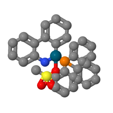 [2'-(氨基-ΚN)[1,1'-联苯]-2-基-ΚC](甲烷磺酸盐-ΚO)(三苯基膦)钯/PPH3 PD G3,Palladium, [2'-(amino-κN)[1,1'-biphenyl]-2-yl-κC](methanesulfonato-κO)(triphenylphosphine)-