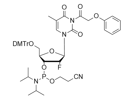 2'-F-Pac-T-CE Phosphoramidite,2'-F-Pac-T-CE Phosphoramidite