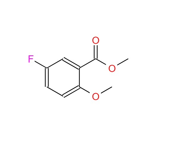 甲基5-氟-2-甲氧基苯甲酸酯,methyl 5-fluoro-2-methoxybenzoate