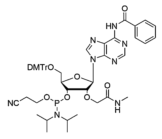 5'-DMT-2'-O-NMA-A(Bz)-3'-CE-Phosphoramidite,5'-DMT-2'-O-NMA-A(Bz)-3'-CE-Phosphoramidite