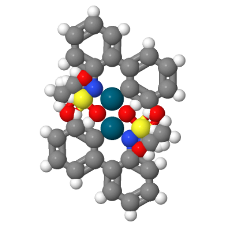 (2'-甲氨基-1,1'-联苯-2-基)甲磺酰钯(II)二聚体,(2'-Methylamino-1,1'-biphenyl-2-yl)methanesulfonatopalladium(II) dimer