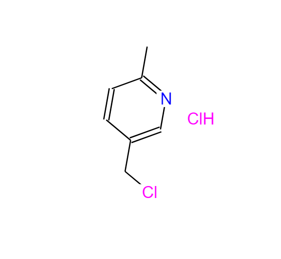 6-甲基-3-氯甲基吡啶盐酸盐,2-Methyl-5-chloromethylpyridine hydrochloride