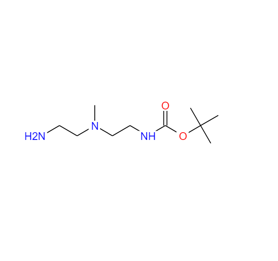 氨基甲酸，[2-[(2-氨基乙基)甲氨基]乙基]-1，1-二甲基乙酯,Carbamic acid, [2-[(2-aminoethyl)methylamino]ethyl]-, 1,1-dimethylethyl ester