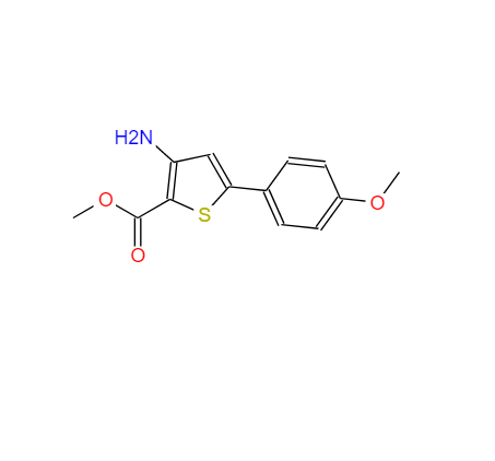3-氨基-5-(4-甲氧基苯基)噻吩-2-羧酸甲酯,3-Amino-5-(4-methoxyphenyl)thiophene-2-carboxylic acid methyl ester