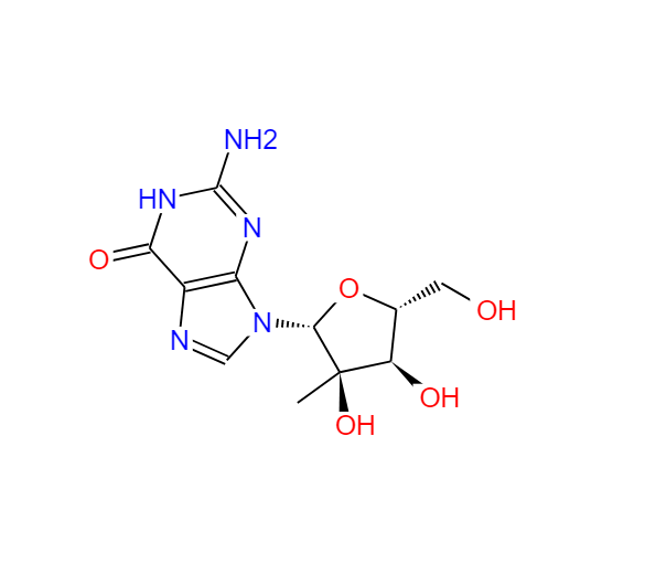 2'-C-甲基鳥苷,2'-C-Methylguanosine