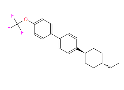 反式-4-(4-乙基环己基)-4'-三氟甲氧基联苯（C2液晶）,1-(4-ethylcyclohexyl)-4-[4-(trifluoromethoxy)phenyl]benzene