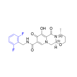 多替拉韦杂质14,(4R,12aS)-N-(2,6-difluorobenzyl)-7-hydroxy-4-methyl-6,8-dioxo-3, 4,6,8,12,12a-hexahydro-2H-pyrido[1