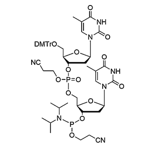 [5'-O-DMTr-5-Me-2'-dU](pCyEt)[5-Me-2'-dU-3'-CE-Phosphoramidite]