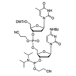 [5'-O-DMTr-5-Me-2'-dU](pCyEt)[2'-dC(Bz)-3'-CE-Phosphoramidite]