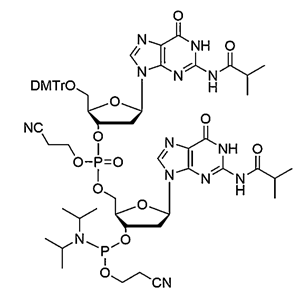 [5'-O-DMTr-2'-dG(iBu)](pCyEt)[2'-dG(iBu)-3'-CE-Phosphoramidite]