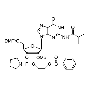 5'-DMT-2'-OMe-G(iBu)-3'-PS-Phosphoramidite
