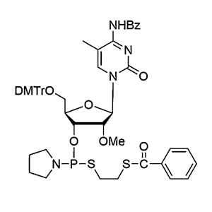 5'-DMT-2'-OMe-5-Me-C(Bz)-3'-PS-Phosphoramidite