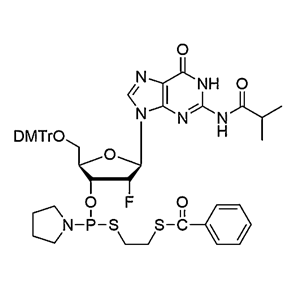 5'-DMT-2'-F-dG(iBu)-3'-PS-Phosphoramidite