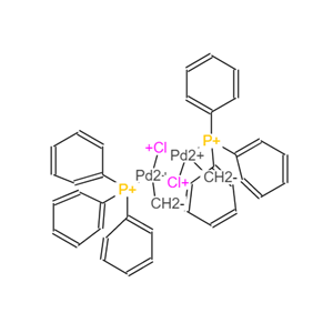 二-Μ-氯二甲基双(三苯基膦)二钯；149869-56-7