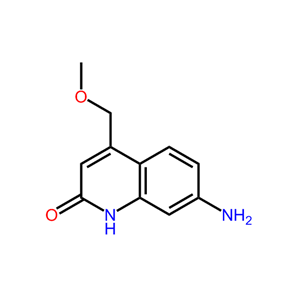 7-amino-4-(methoxymethyl)-1H-quinolin-2-one,7-amino-4-(methoxymethyl)-1H-quinolin-2-one