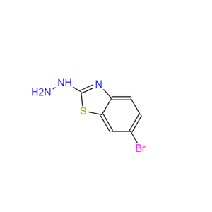 6-溴-2-肼基-1,3-苯并噻唑,6-BROMO-2-HYDRAZINO-1,3-BENZOTHIAZOLE