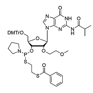 5'-DMT-2'-O-MOE-G(iBu)-3'-PS-Phosphoramidite