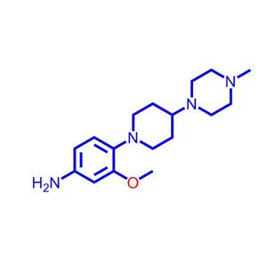 3-甲氧基-4-(4-(4-甲基哌嗪-1-基)哌啶-1-基)苯胺1254058-34-8
