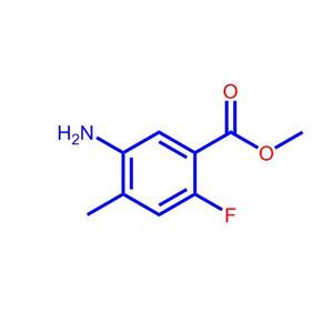 5-氨基-2-氟-4-甲基苯甲酸甲酯1504965-88-1