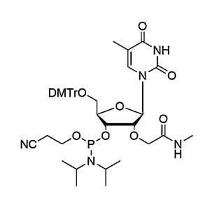 5'-DMT-2'-O-NMA-5-Me-U-3'-CE-Phosphoramidite