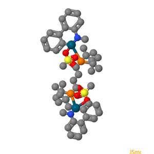 [1,4-双(二叔丁基膦基)丁烷]双[甲磺酸(2'-甲氨基-1,1'-联苯-2-基)钯(II)]；2756973-35-8