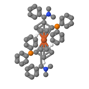 (SP,S′P)-1,1′-双[(R)-Α-(二甲胺基)苄基]-2,2′-双(二苯基膦)二茂铁,(S,S)-(-)-2,2