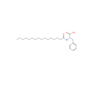 N-十六碳酰基-L-苯丙氨酸,N-Hexadecanoyl-L-phenlyalanine