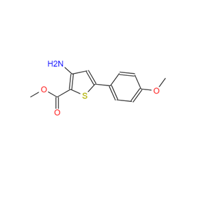 3-氨基-5-(4-甲氧基苯基)噻吩-2-羧酸甲酯,3-Amino-5-(4-methoxyphenyl)thiophene-2-carboxylic acid methyl ester