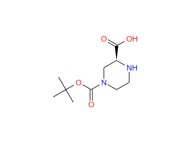 (S)-1-BOC-3-甲酸哌嗪,(S)-4-N-BOC-PIPERAZINE-2-CARBOXYLIC ACID