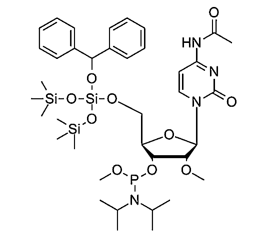 5'-BzH-2'-OMe-Ac-Cr-3'-Methoxyphosphoramidite,5'-BzH-2'-OMe-Ac-Cr-3'-Methoxyphosphoramidite