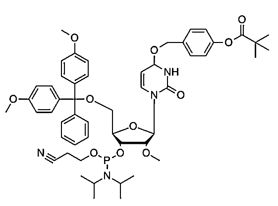 O4-(p-tolyl pivalate)-5'-DMT-2'-OMe-U Phosphoramidite,O4-(p-tolyl pivalate)-5'-DMT-2'-OMe-U Phosphoramidite