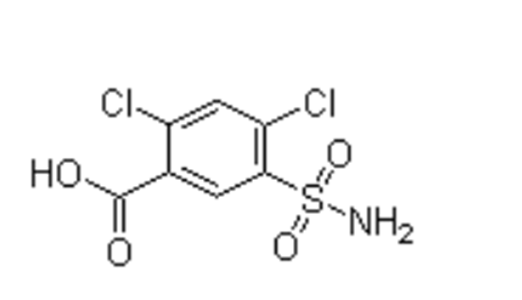 2,4-二氯-5-磺酰胺基苯甲酸,2,4-Dichloro-5-sulfamoylbenzoic acid