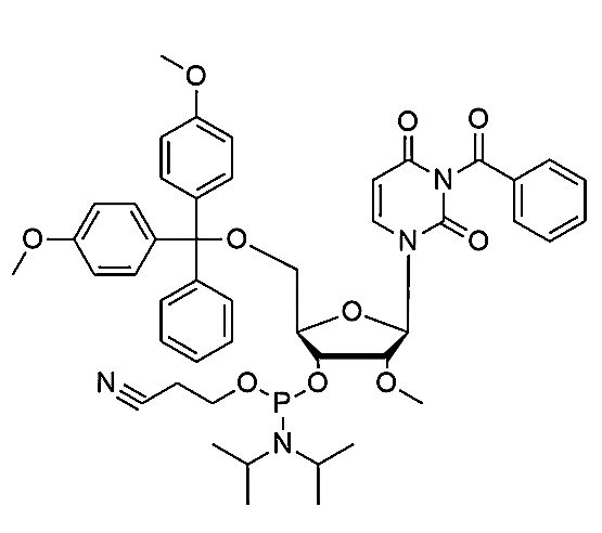 DMT-2'-O-Me-U(Bz)-CE-Phosphoramidite,DMT-2'-O-Me-U(Bz)-CE-Phosphoramidite