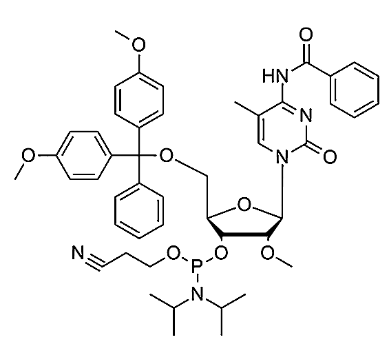 5-Me-DMT-2'-O-Me-C(Bz)-CE-Phosphoramidite,5-Me-DMT-2'-O-Me-C(Bz)-CE-Phosphoramidite