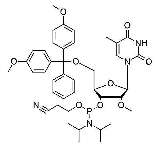 5-Me-2'-OMe-U-CE-Phosphoramidite,5-Me-2'-OMe-U-CE-Phosphoramidite
