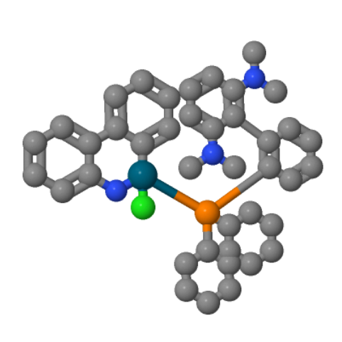 氯[2-二环己基膦-2',6'-双(N,N-二甲氨基)联苯](2'-氨基-1,1'-联苯-2-基)钯(II),Palladium, [2'-(amino-κN)[1,1'-biphenyl]-2-yl-κC]chloro[2'-(dicyclohexylphosphino-κP)-N2,N2,N6,N6-tetramethyl[1,1'-biphenyl]-2,6-diamine]-