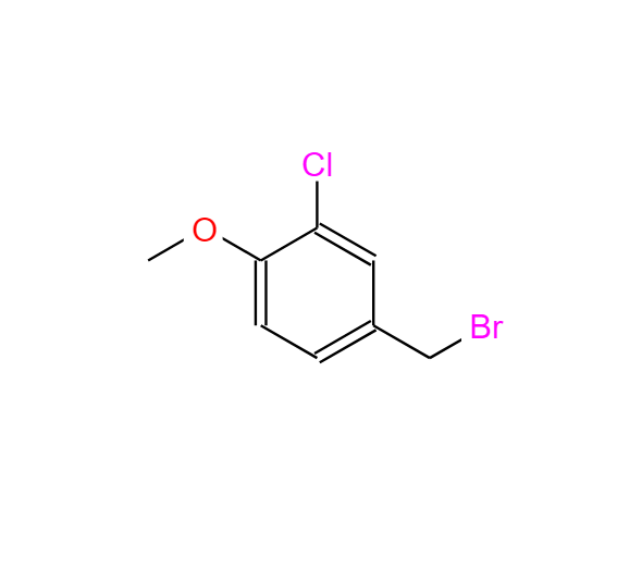 4-溴甲基-2-氯-1-甲氧基苯,4-BROMOMETHYL-2-CHLORO-1-METHOXYBENZENE
