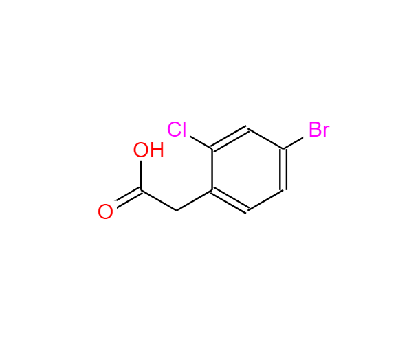 2-氯-4-溴苯乙酸,2-(4-bromo-2-chlorophenyl)acetic acid