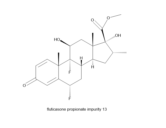 丙酸氟替卡松杂质14,luticasone propionate impurity 14