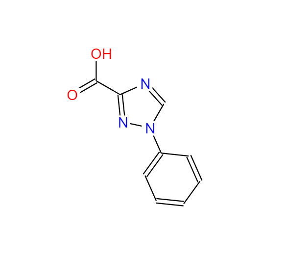 1-苯基-1H-[1,2,4]三唑-3-甲酸,1-Phenyl-1H-[1, 2, 4]triazole-3-carboxylic acid