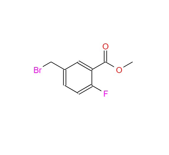 5-(溴甲基)-2-氟苯甲酸甲酯,Methyl 5-(broMoMethyl)-2-fluorobenzoate