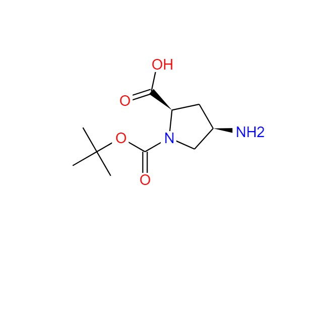 1-N-BOC-4(R)-氨基-吡咯烷-2(R)-羧酸,(2R,4R)-1-BOC-4-AMINO-PYRROLIDINE-2-CARBOXYLIC ACID