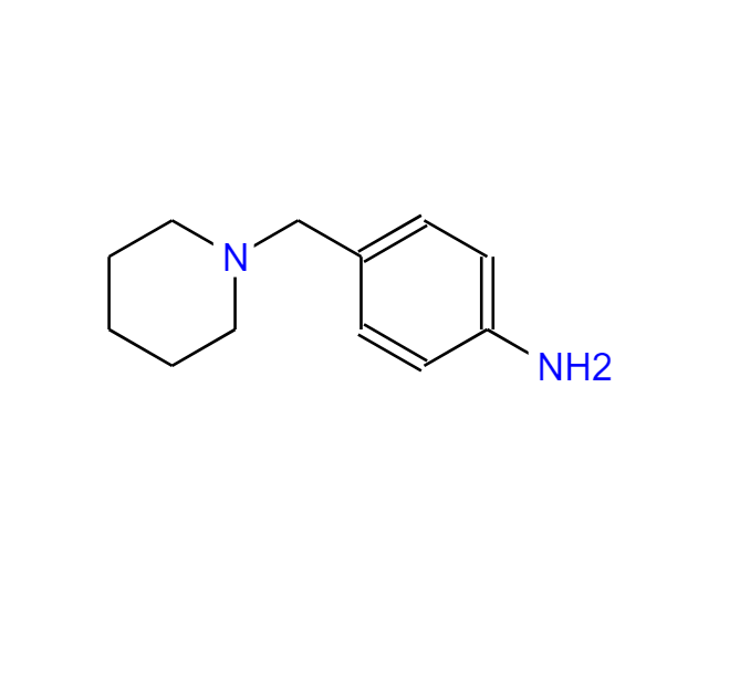 4-(哌啶-1-甲基)苯胺,4-PIPERIDIN-1-YLMETHYL-PHENYLAMINE